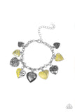 Paparazzi Garden Hearts- Yellow - Veronica's Jewelry Paradise, LLC