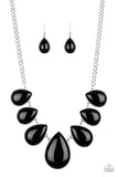 Paparazzi Drop Zone- Black - Veronica's Jewelry Paradise, LLC