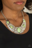 Paparazzi RULER In Favor -Green - Veronica's Jewelry Paradise, LLC