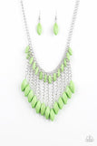 Paparazzi Venturous Vibes - Green - Veronica's Jewelry Paradise, LLC