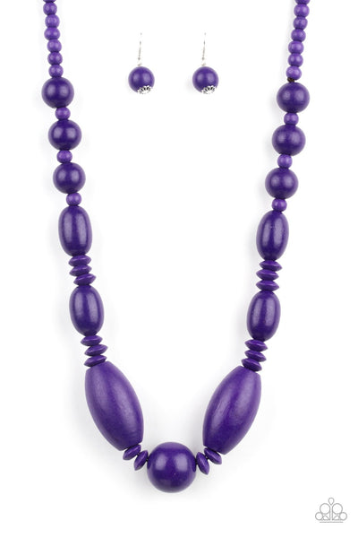 Paparazzi Summer Breezin - Purple - Veronica's Jewelry Paradise, LLC