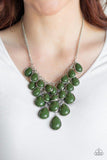 Paparazzi Shop Til You TEARDROP - Green - Veronica's Jewelry Paradise, LLC