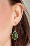 Paparazzi Shop Til You TEARDROP - Green - Veronica's Jewelry Paradise, LLC