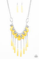 Paparazzi Roaring Riviera- Yellow - Veronica's Jewelry Paradise, LLC