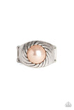 Paparazzi Wall Street Whimsical - Brown - Veronica's Jewelry Paradise, LLC