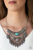 Paparazzi Island Queen - Blue - Veronica's Jewelry Paradise, LLC