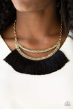 Paparazzi The MANE Event - Gold - Veronica's Jewelry Paradise, LLC