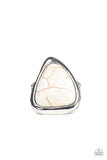 Paparazzi Stone Scene - white - Veronica's Jewelry Paradise, LLC