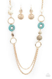 Paparazzi Grounded Glamour - Gold - Veronica's Jewelry Paradise, LLC