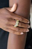 Paparazzi Majestically Modern - Yellow - Veronica's Jewelry Paradise, LLC