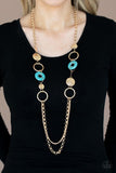 Paparazzi Grounded Glamour - Gold - Veronica's Jewelry Paradise, LLC
