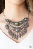 PAPARAZZI ISLAND QUEEN - GREEN - Veronica's Jewelry Paradise, LLC