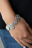 Paparazzi Modestly Malibu - Silver - Veronica's Jewelry Paradise, LLC