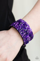 Paparazzi Starry Sequins- Purple - Veronica's Jewelry Paradise, LLC