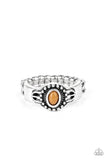 Paparazzi Right On Trek - Brown - Veronica's Jewelry Paradise, LLC