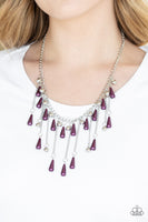 Paparazzi Fleur de Fringe - Purple - Veronica's Jewelry Paradise, LLC