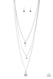 Paparazzi Secret Heart - Silver - Veronica's Jewelry Paradise, LLC