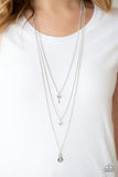 Paparazzi Secret Heart - Silver - Veronica's Jewelry Paradise, LLC