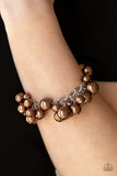 Paparazzi Girls In Pearls - Brown - Veronica's Jewelry Paradise, LLC