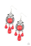 Paparazzi Stone Bliss - Red - Veronica's Jewelry Paradise, LLC