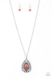 Paparazzi Modern Majesty - Orange - Veronica's Jewelry Paradise, LLC