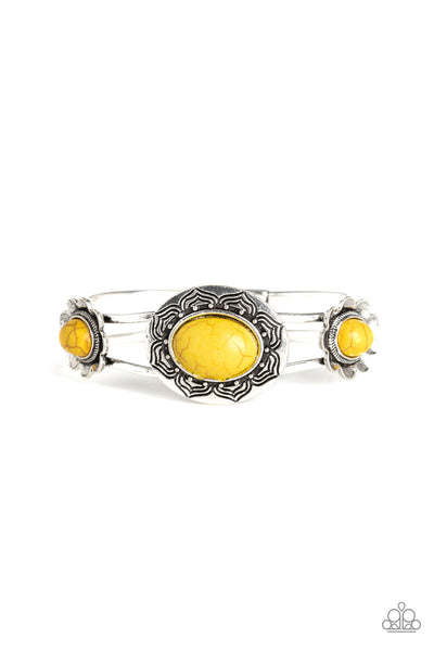 Paparazzi Desert Eden - Yellow - Veronica's Jewelry Paradise, LLC