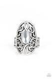Paparazzi GLEAM Big - Silver - Veronica's Jewelry Paradise, LLC