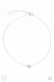 Paparazzi Modest Shine - White - Veronica's Jewelry Paradise, LLC