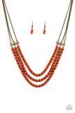 Paparazzi Terra Trails - Orange - Veronica's Jewelry Paradise, LLC