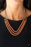 Paparazzi Terra Trails - Orange - Veronica's Jewelry Paradise, LLC