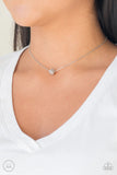 Paparazzi Modest Shine - White - Veronica's Jewelry Paradise, LLC