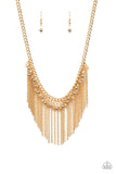 Paparazzi Divinely Diva - Gold - Veronica's Jewelry Paradise, LLC