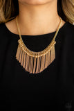 Paparazzi Divinely Diva - Gold - Veronica's Jewelry Paradise, LLC