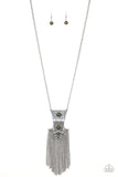 Paparazzi Totem Tassel - Green - Veronica's Jewelry Paradise, LLC