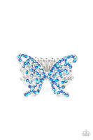 Paparazzi Butterfly Orchard - Blue - Veronica's Jewelry Paradise, LLC