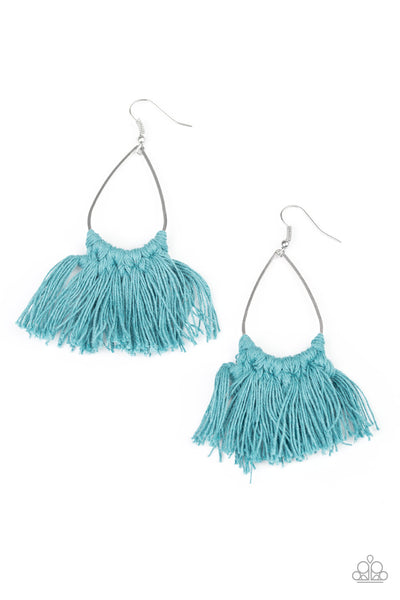 Paparazzi Tassel Treat - Blue - Veronica's Jewelry Paradise, LLC