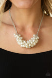 Paparazzi Grandiose Glimmer - White - Veronica's Jewelry Paradise, LLC