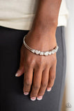 Paparazzi Totally Tenderhearted - Silver - Veronica's Jewelry Paradise, LLC