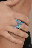 Paparazzi Butterfly Orchard - Blue - Veronica's Jewelry Paradise, LLC