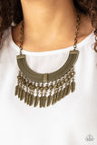 Paparazzi Fierce in Feathers - Brass