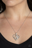 Paparazzi CUPID CHARM Heart- White - Veronica's Jewelry Paradise, LLC