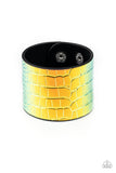 Paparazzi Chroma Croc - Multi Bracelet - Veronica's Jewelry Paradise, LLC