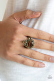 Paparazzi Malibu Mist - Brass - Veronica's Jewelry Paradise, LLC