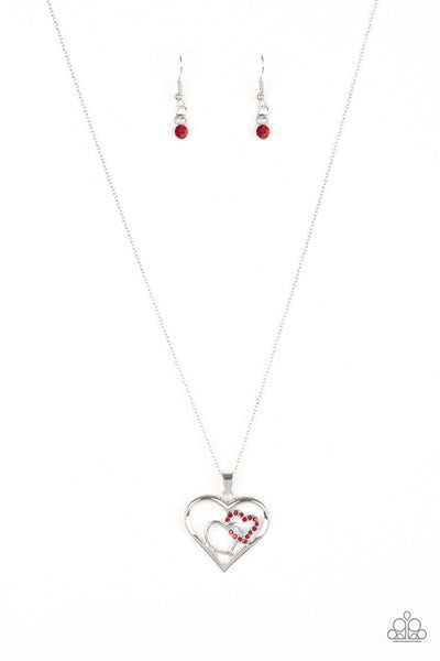 Paparazzi Cupid Charm - Red - Veronica's Jewelry Paradise, LLC