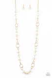 Paparazzi Prized Pearls - Gold - Veronica's Jewelry Paradise, LLC
