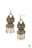 Paparazzi Give Me Liberty - Brass - Veronica's Jewelry Paradise, LLC