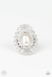 Paparazzi Radiantly Regal - White - Veronica's Jewelry Paradise, LLC