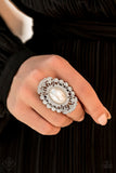 Paparazzi Radiantly Regal - White - Veronica's Jewelry Paradise, LLC