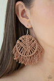 Paparazzi All About MACRAME- Brown - Veronica's Jewelry Paradise, LLC