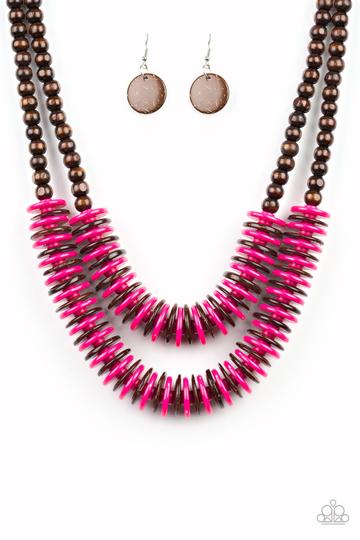 Paparazzi Dominican Disco - Pink - Veronica's Jewelry Paradise, LLC